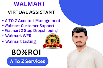 be your walmart 2 step dropshipping  walmart wfs wholesale VA,