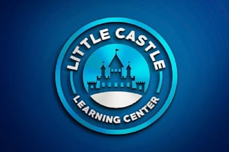 make unique little castle learning center logo