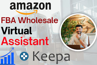 be your expert amazon fba wholesale virtual assistant for everything