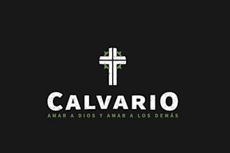 create a modern and creative church logo design