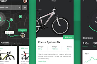 build bicycle mobile app logistic saas admin panel airbnb clone tour application