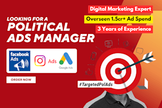 manage social media political ads to boost your campaigns