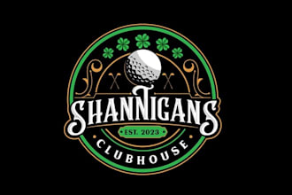 make improvement golf course bar theme logo