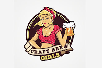 design local craft breweries entrepreneur logo
