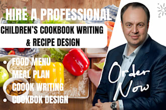 ghostwriter kids meal cookbook format recipe book design kids activity worksheet