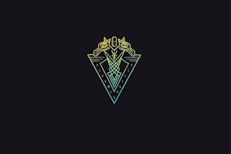 design meaningful vitamin viking logo