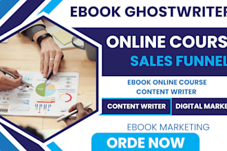 ghostwrite ebook rebrand digital marketing sales funnel ebook online course