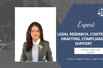 draft and review contracts, ndas, and legal documents for your business