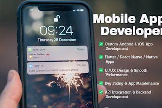 do mobile app development app creation with firebase