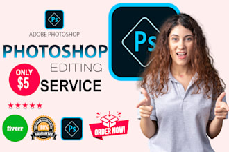 do your photo editing, photoshop work, color change, face swap, object remove