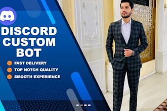 create a professional custom discord bot using python