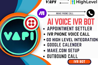 do in and outbond phone voice calling ai agent bot on vapi, bland synthflow ghl