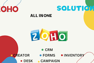set up and customize your zoho crm, zoho campaigns, forms, workflows