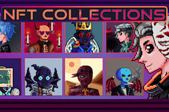 pixel art nft collection