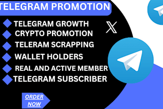 boost crypto twitter x marketing, crypto telegram promotion for real grow
