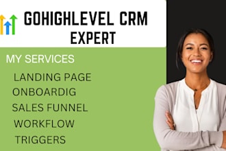 set up gohighlevel funnel go high level expert go high level workflow automation