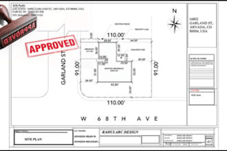create professional site plans and plot plans for city permits quickly