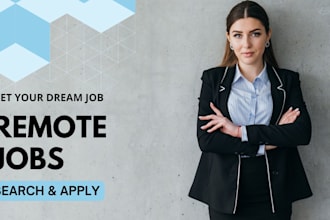 search and apply 250 remote jobs for you
