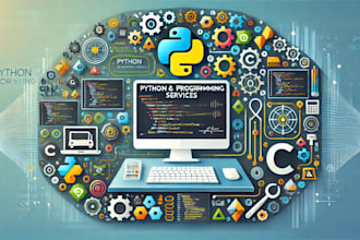 make programms in python and c