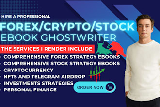ghostwrite forex trading stock trading crypto trading ebook course ghostwriter