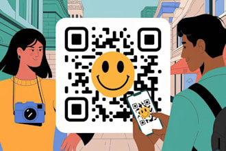 create professional custom qr code generation with logo quickly