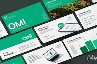 design a pitch deck powerpoint presentation