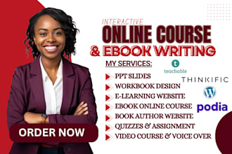 create ebook online course, course creation, lesson plan, course curriculum
