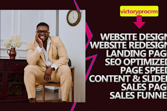 wix business website design redesign landing page webflow weebly jimdo joomla