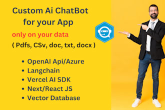 develop custom ai chatbot for your nextjs website with openai