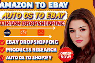 build shopify store to amazon dropshipping, sync with auto ds, product listing