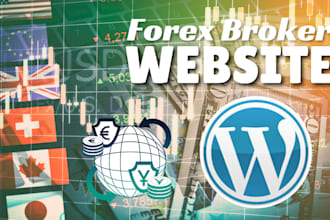 create websites for forex brokers, crms, and forex trading platform