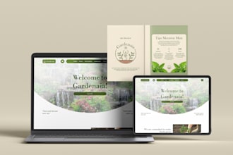 do figma website design and UI UX prototype