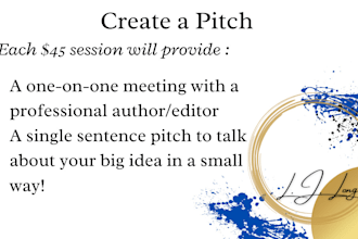help you pitch or blurb your novel