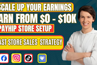 do payhip store design, stan store, stan store marketing, ebook sales funnel