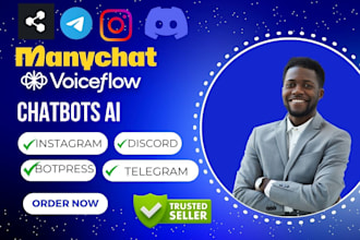 setup instagram whatsapp chatbot develop whatsapp API voiceflow manychat chatbot