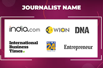 publish a bylined press release on top news sites