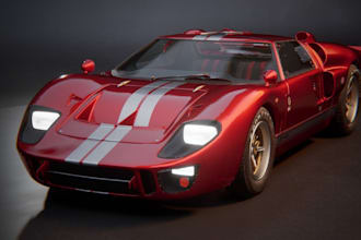 model 3d  vehicle,gta5 design, exterior car render,  neat topology, control rig