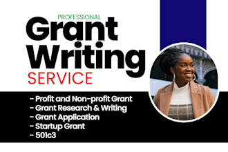 write grant proposal grant application research pitch deck business plan