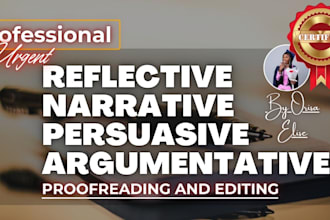 write high quality argumentative, reflective, persuasive research essays