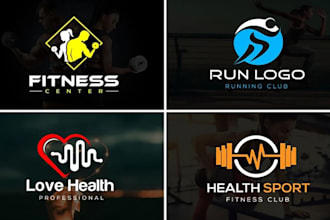 create unique lettering, 3d, monogram, and gym logo designs