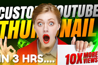 ctr boosting, attractive clickbait youtube thumbnail in 3hr