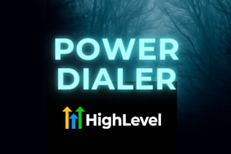 build a dialler in go high level