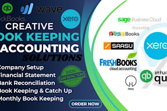 do quickbooks bookkeeping, setup, clean up, xero and cleanup, bankreconciliation