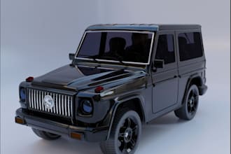 recreate 3d car, realistic render, sedan body, custom 3d suv car, 3ds max render