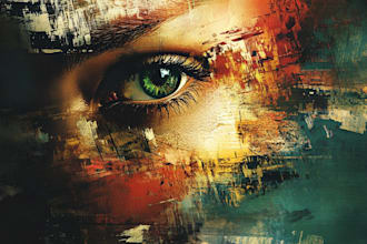 do a abstract art art or any photo for you