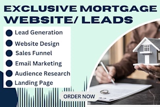 mortgage leads mortgage broker mortgage website mortgage landing page mortgage