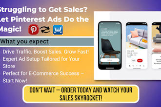 set up and optimize pinterest ad campaigns for ecwid stores to boost sales
