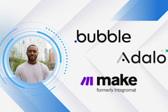 develop adalo bubble io glide buildfire website mobile web app saas mvp expert