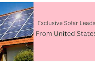 provide solar leads for USA using advanced tools