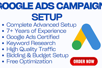 set up your google ads campaign
